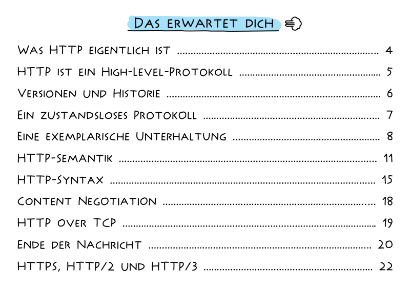 Extract from 'HTTP - Eine kurze Einführung in die Sprache des Webs'