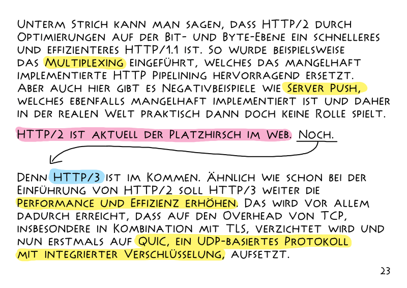 Extract from 'HTTP - Eine kurze Einführung in die Sprache des Webs'